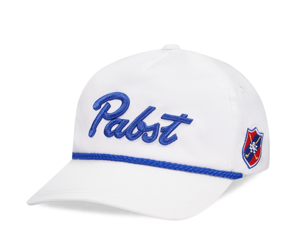 American Needle Pabst Lightweight Rope White Casual Snapback Casquette