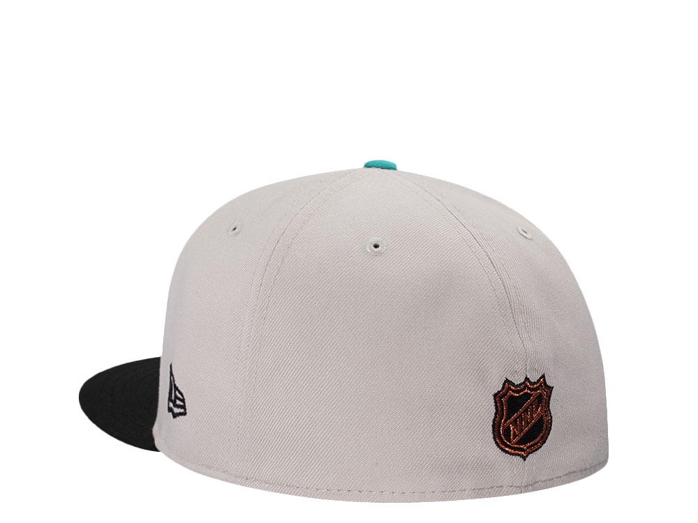New Era Vancouver Canucks Stone Two Tone Color Flip Prime Edition 59Fifty Fitted Casquette