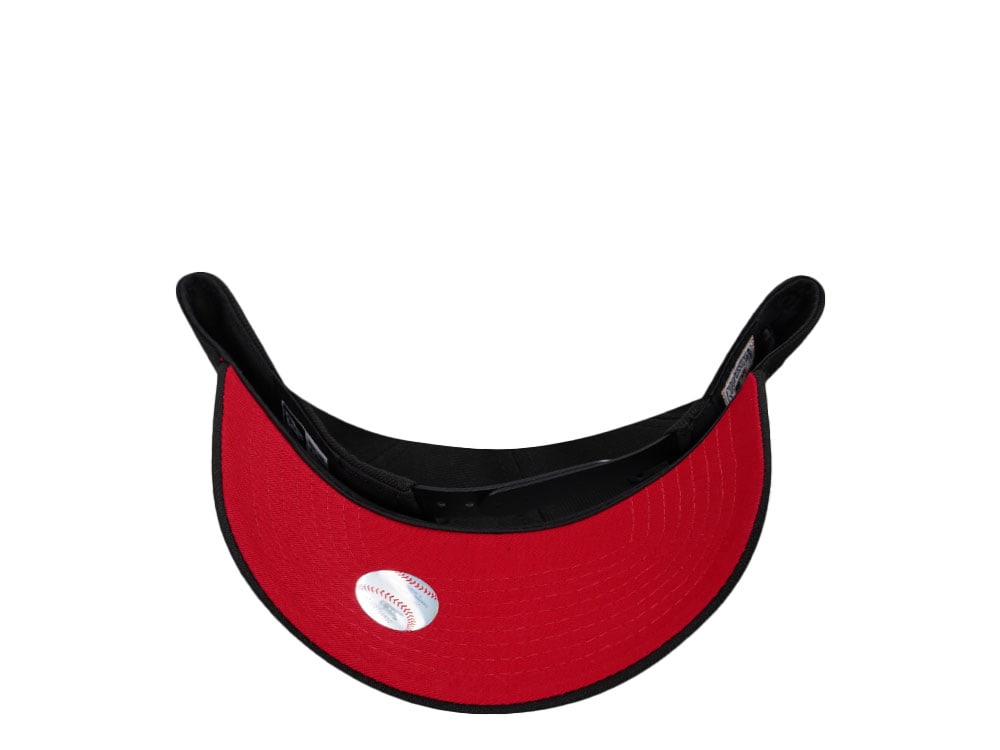 New Era Los Angeles Dodgers World Series Black Red Edition 9Forty A Frame Snapback Casquette