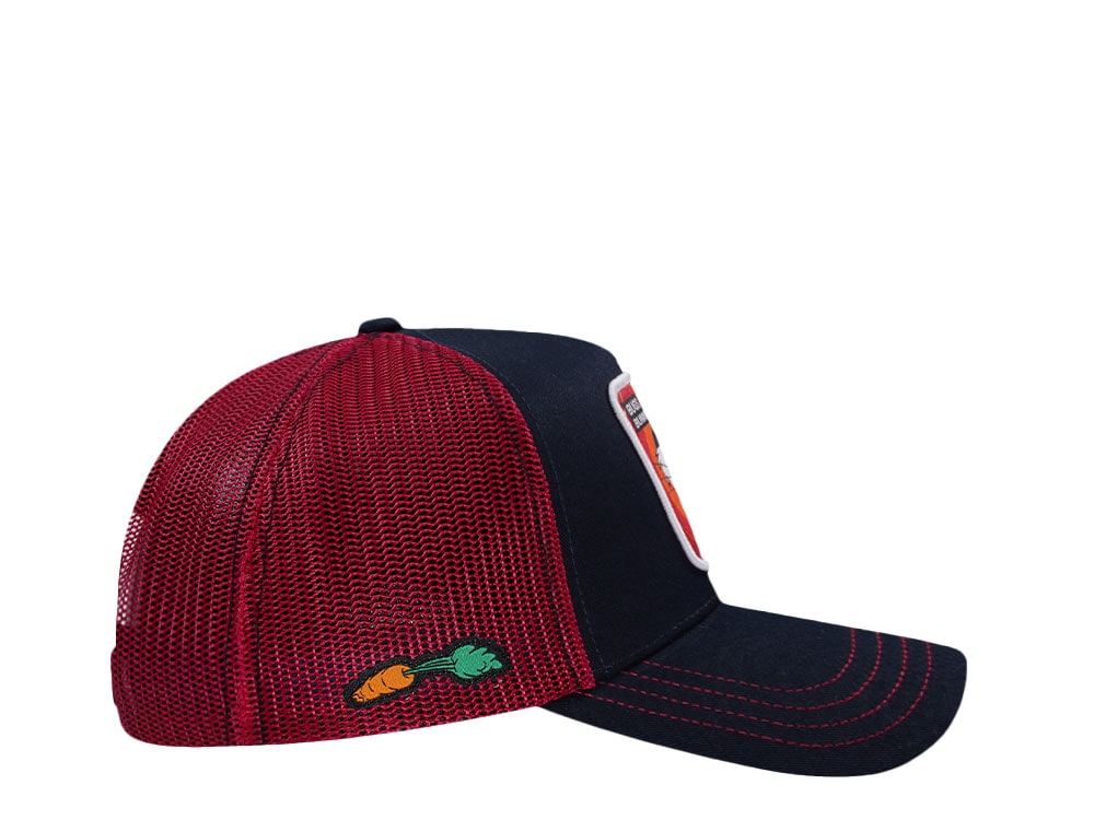 Capslab Looney Tunes Bugs Bunny Navy Trucker Snapback Casquette