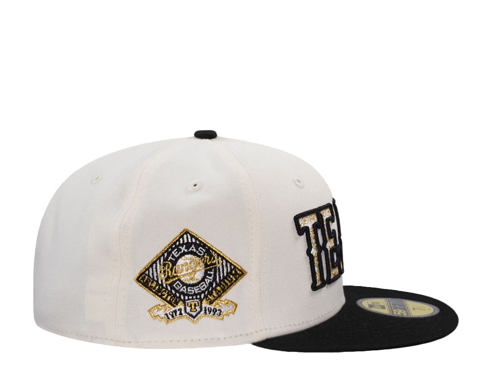 New Era Texas Rangers Arlington Stadium Chrome Two Tone Edition 59Fifty Fitted Casquette