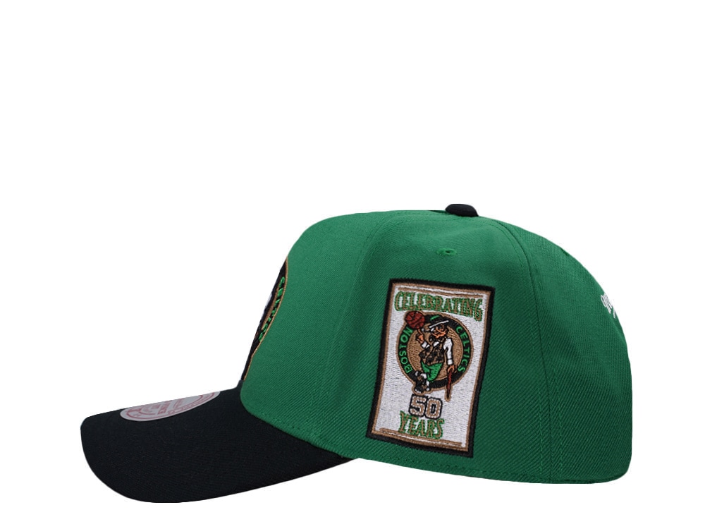 Mitchell & Ness Boston Celtics NBA In The City Green Edition Pro Pinch Fit Snapback Casquette