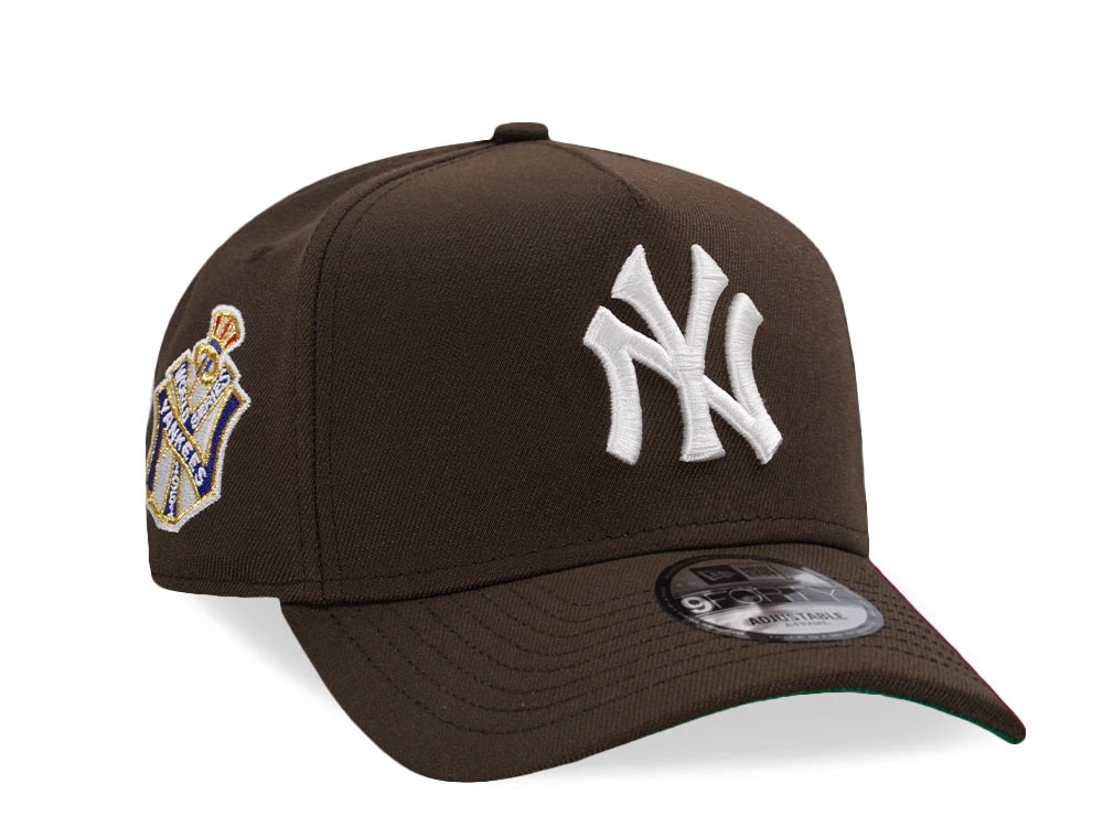 New Era New York Yankees World Series 1951 Walnut Edition 9Forty A Frame Snapback Casquette