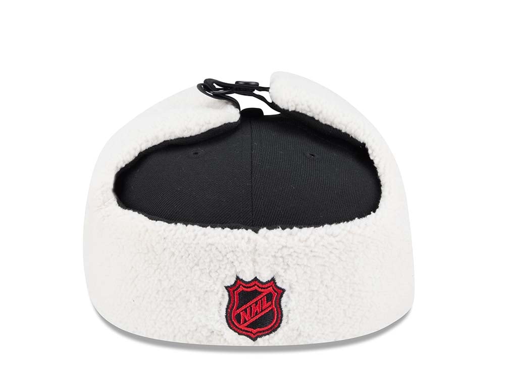 New Era Chicago Blackhawks Classic Black 59Fifty Dogear Fitted Casquette