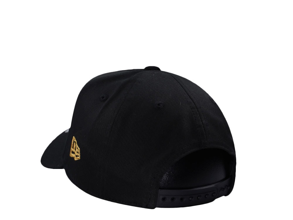 New Era Philadelphia Eagles Black Gold Edition 9Forty A Frame Snapback Casquette