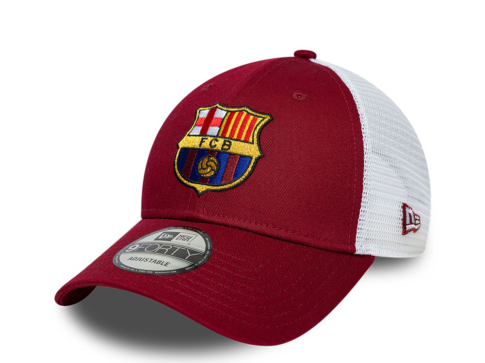 New Era Barcelona Fc The League 9Forty Trucker Strapback Casquette
