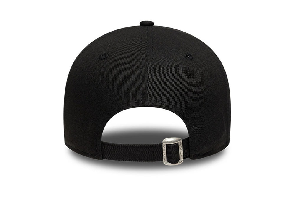 New Era Atlanta Braves Faux Pony Infill Black 9Forty Strapback Casquette