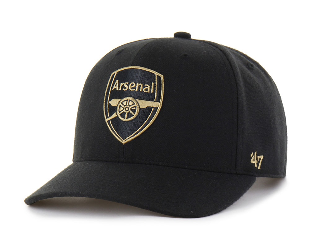 47 Brand Arsenal FC Sure Shot Black MVP DP Snapback Casquette