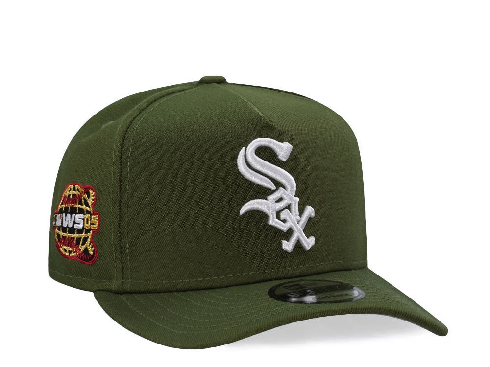 New Era Chicago White Sox World Series 2005 Rifle Green Edition 9Fifty A Frame Snapback Casquette