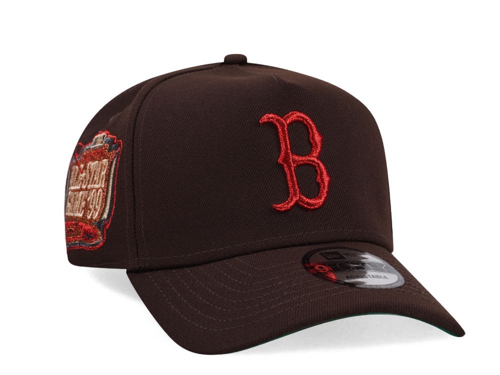 New Era Boston Red Sox All Star Game 1999 Brown Burnt Edition 9Forty Snapback Casquette