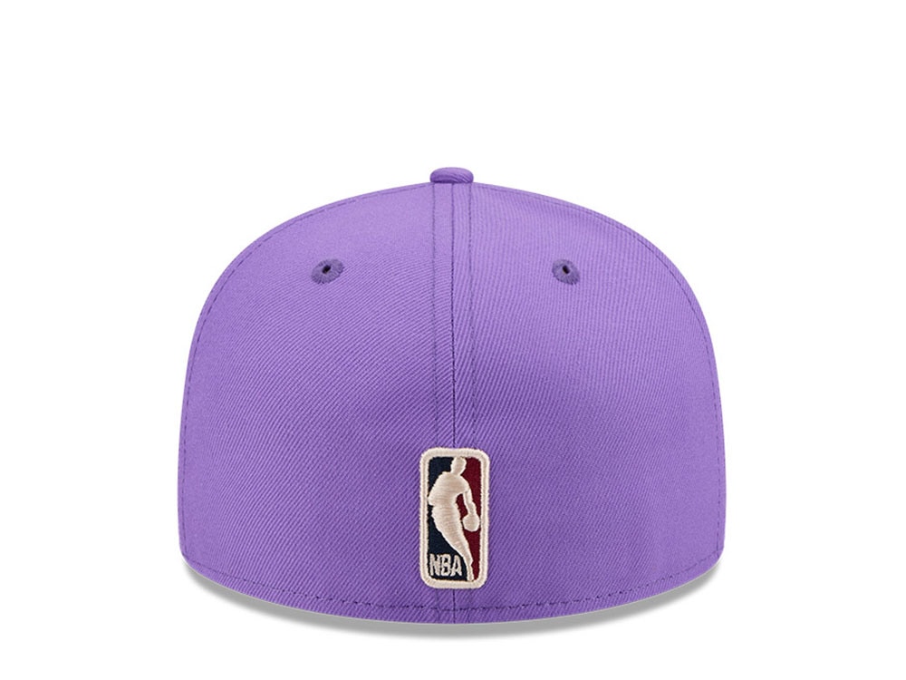 New Era Toronto Raptors HWC Inaugural Season Purple 59Fifty Fitted Casquette