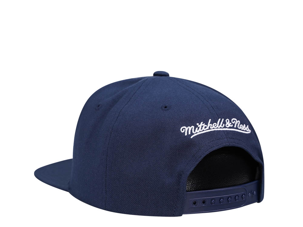 Mitchell & Ness Golden State Warriors Conference Patch Navy Snapback Casquette