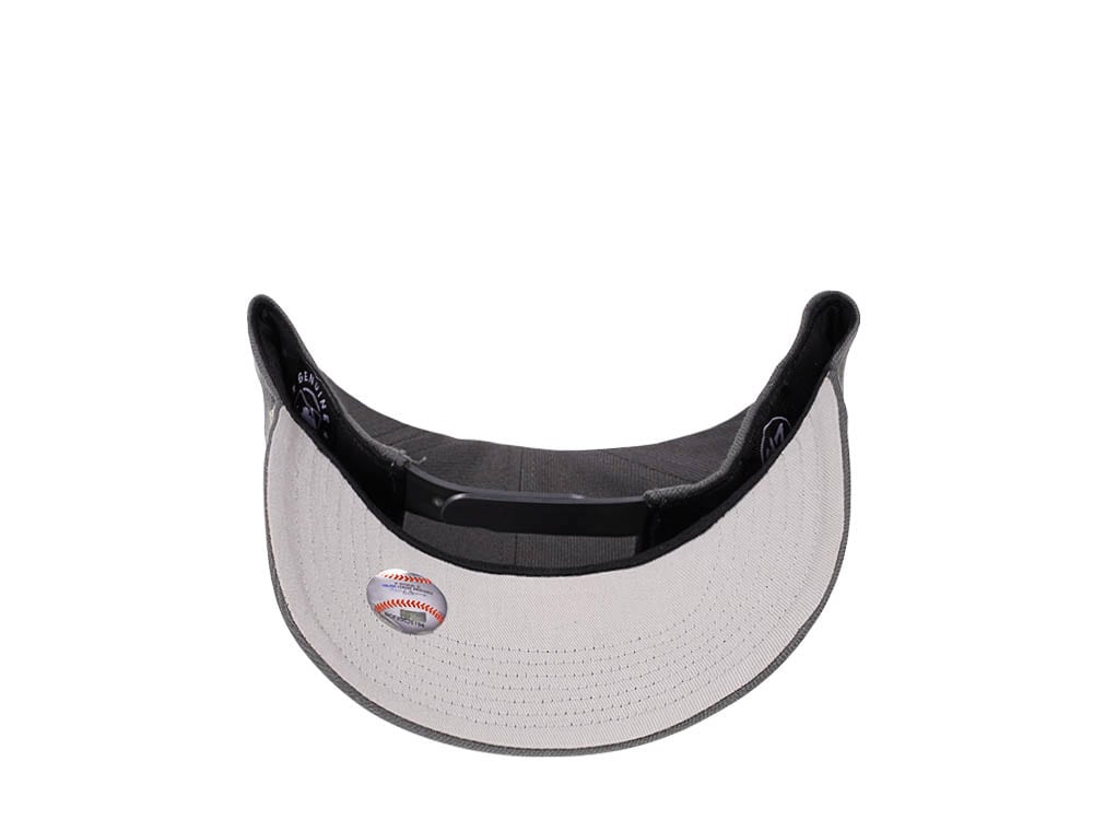 47Brand New York Yankees Classic Charcoal Gray Snapback Casquette