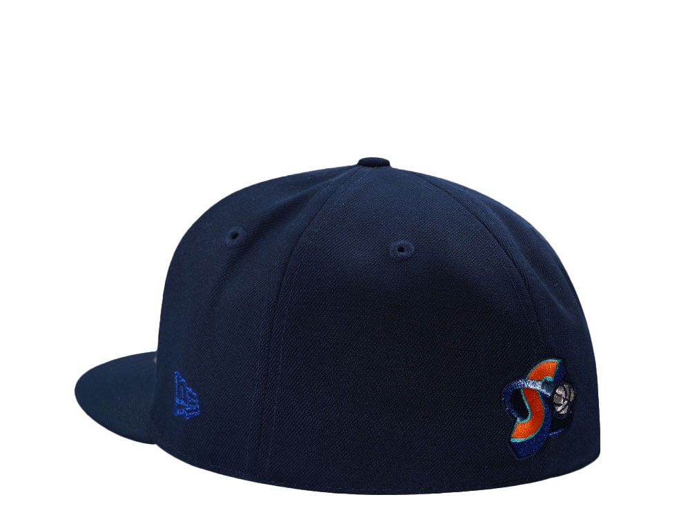 New Era Seattle Supersonics NBA Western Conference Navy Prime Edition 59Fifty Fitted Casquette