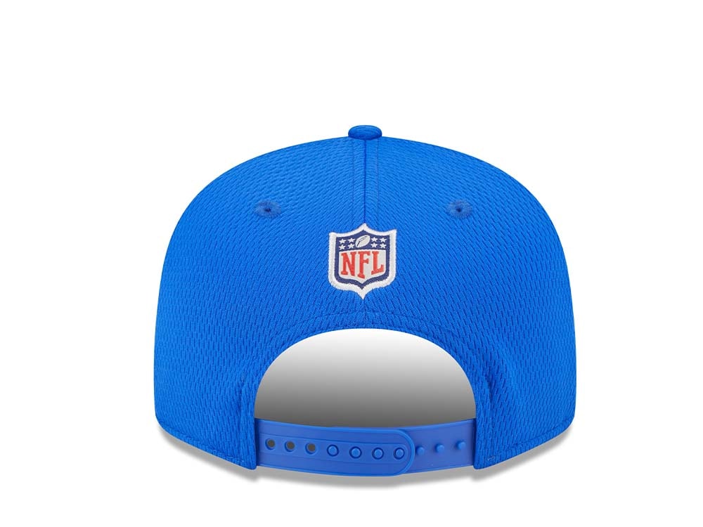 New Era Los Angeles Rams NFL Training Camp 23 Blue 9Fifty Snapback Casquette