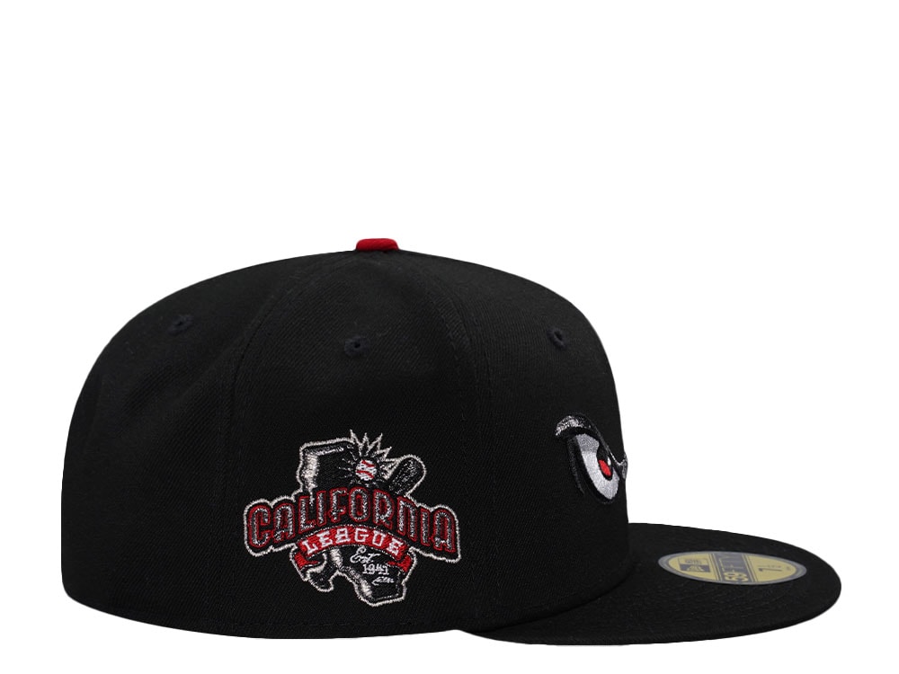 New Era Lake Elsinore Storm Black Prime Edition 59Fifty Fitted Casquette