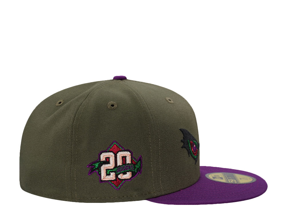 New Era Dayton Dragons 20 Seasons Olive Two Tone Edition 59Fifty Fitted Casquette