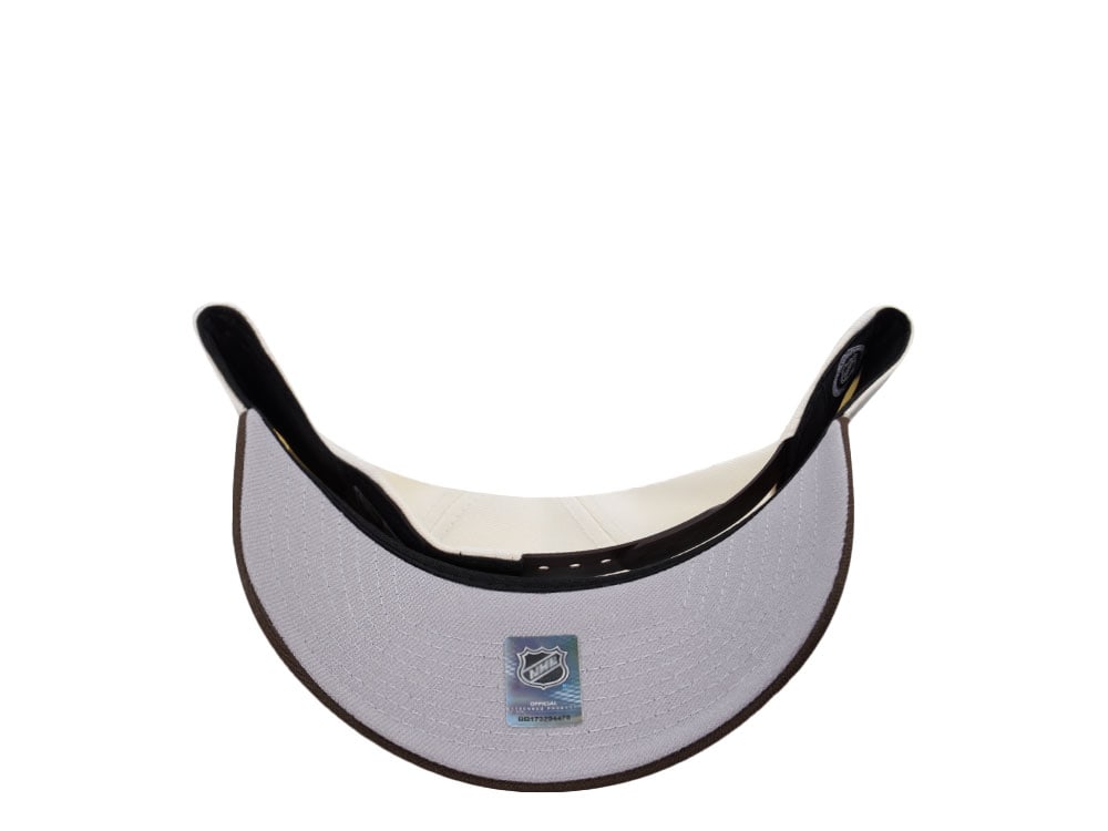 New Era Boston Bruins 50th Anniversary Chrome Two Tone Edition 9Forty A Frame Snapback Casquette