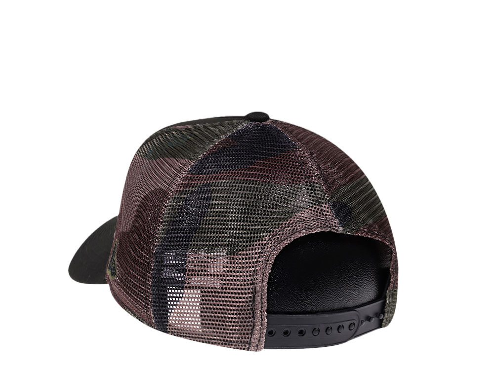 New Era Carolina Panthers Camo 9Forty A Frame Trucker Snapback Casquette