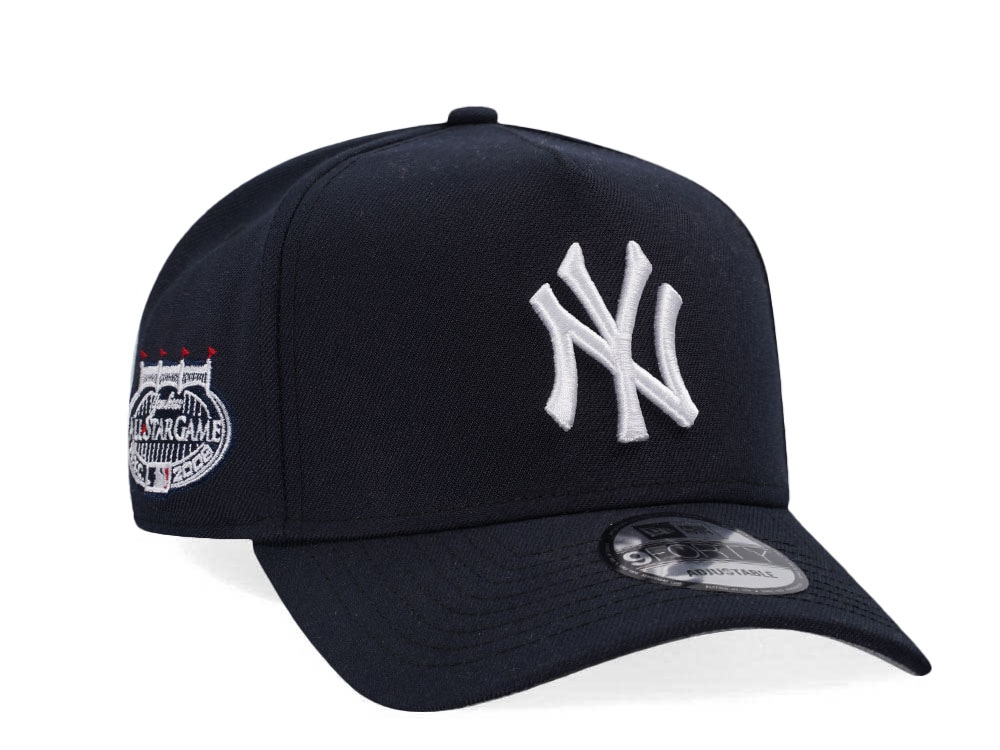New Era New York Yankees All Star Game 2008 Navy Classic Edition 9Forty A Frame Snapback Casquette