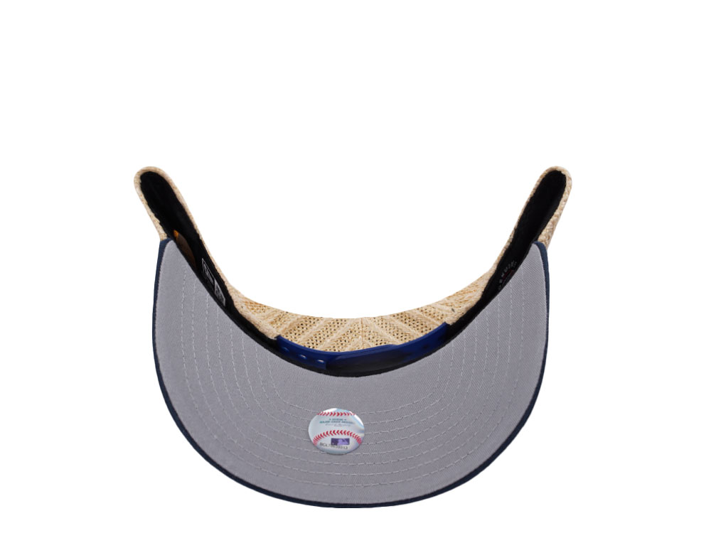 New Era Los Angeles Dodgers Grained Blue Edition 9Fifty Trucker A Frame Snapback Casquette