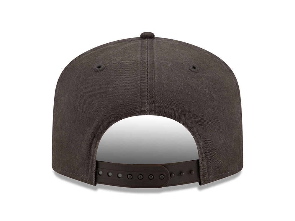 New Era Cleveland Browns 4x Champions Charcoal Edition 19Twenty Snapback Casquette