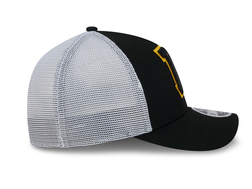 New Era Boston Bruins Official Team Color Edition 9Forty M Crown A Frame Trucker Snapback Casquette