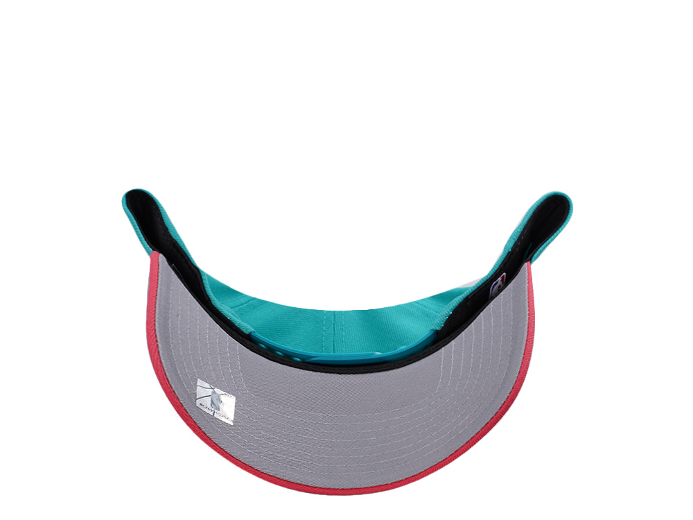 New Era Miami Heat Coral Two Tone Edition 9Forty A Frame Snapback Casquette