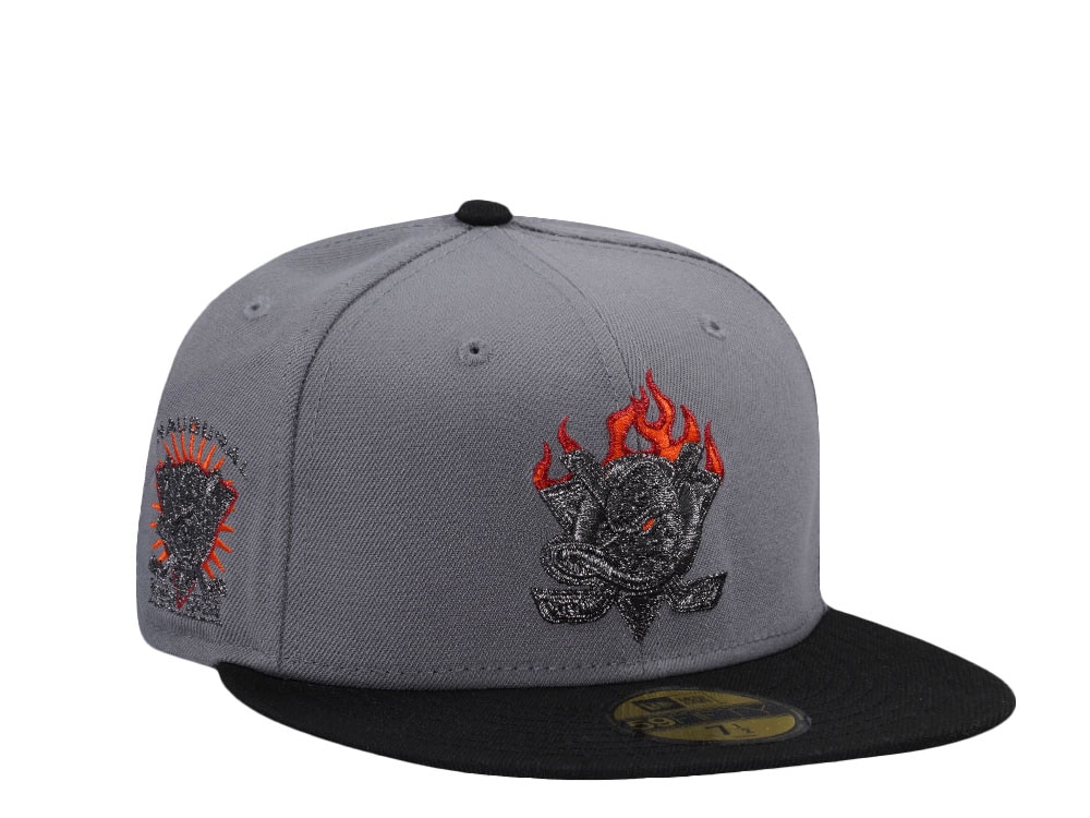 New Era Anaheim Ducks Inaugural Season Metallic Fade Two Tone Edition 59Fifty Fitted Casquette