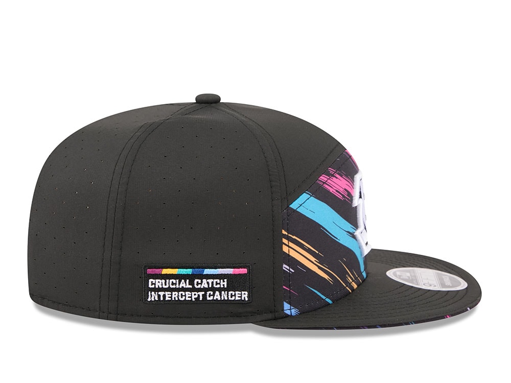 New Era Cincinnati Bengals Crucial Catch 2026 Black Edition 9Fifty Split Panel Snapback Casquette