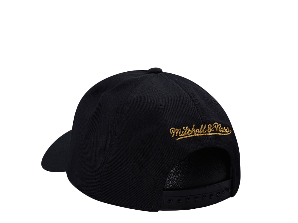 Mitchell & Ness Los Angeles Lakers Black Gold Edition Pro Pinch Fit Snapback Casquette