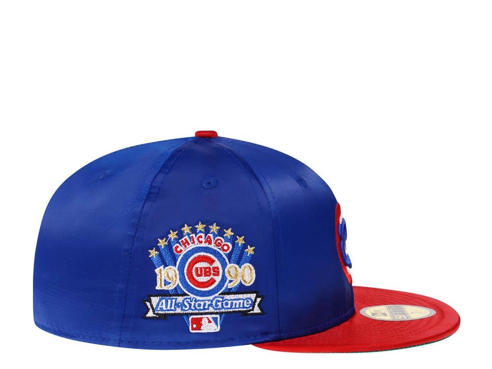 New Era Chicago Cubs All Star Game 1990 Satin Elite Edition 59Fifty Fitted Casquette