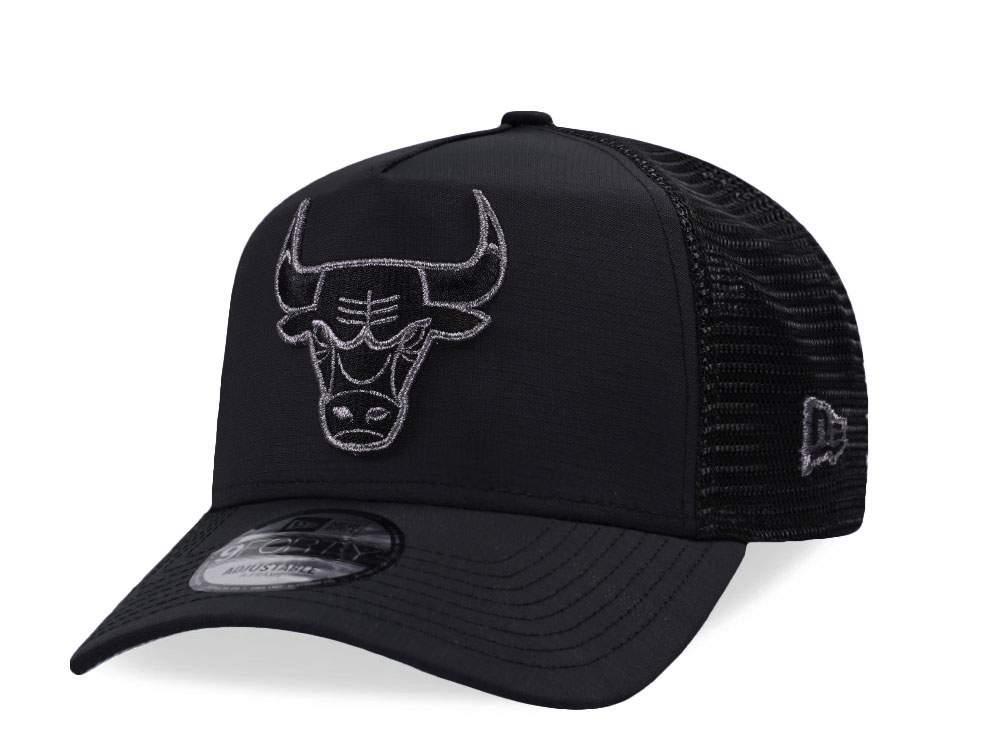 New Era Chicago Bulls Titanium Trucker Edition 9Forty A Frame Snapback Casquette