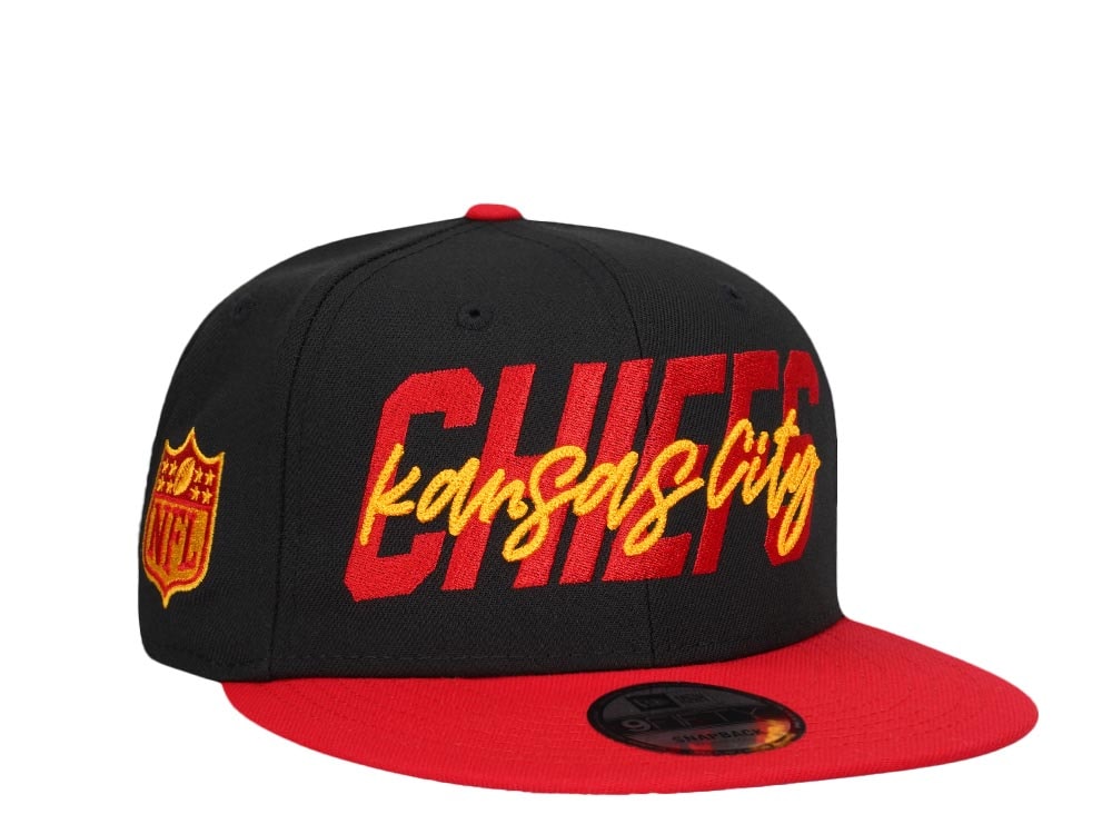 New Era Kansas City Chiefs NFL Draft 22 9Fifty Snapback Casquette