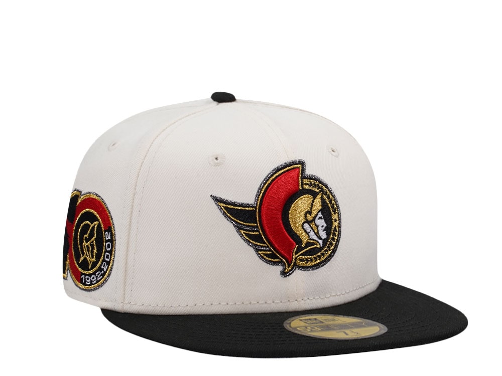 New Era Ottawa Senators 10th Anniversary Chrome Two Tone Edition 59Fifty Fitted Casquette