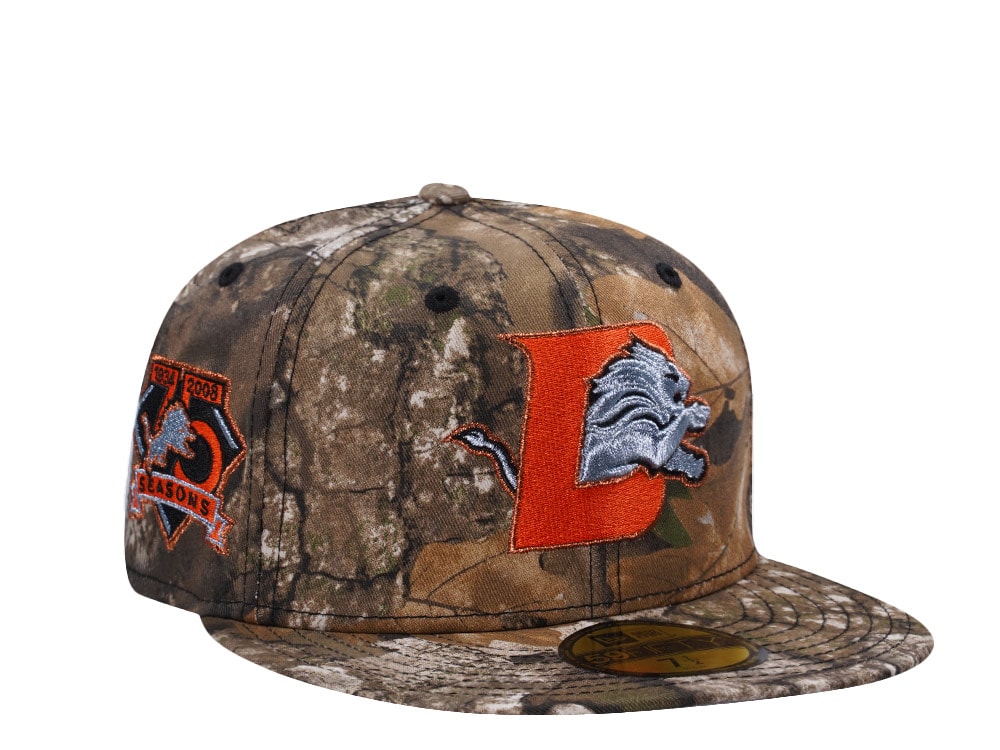New Era Detroit Lions 75th Anniversary Realtree APX Prime Edition 59Fifty Fitted Casquette