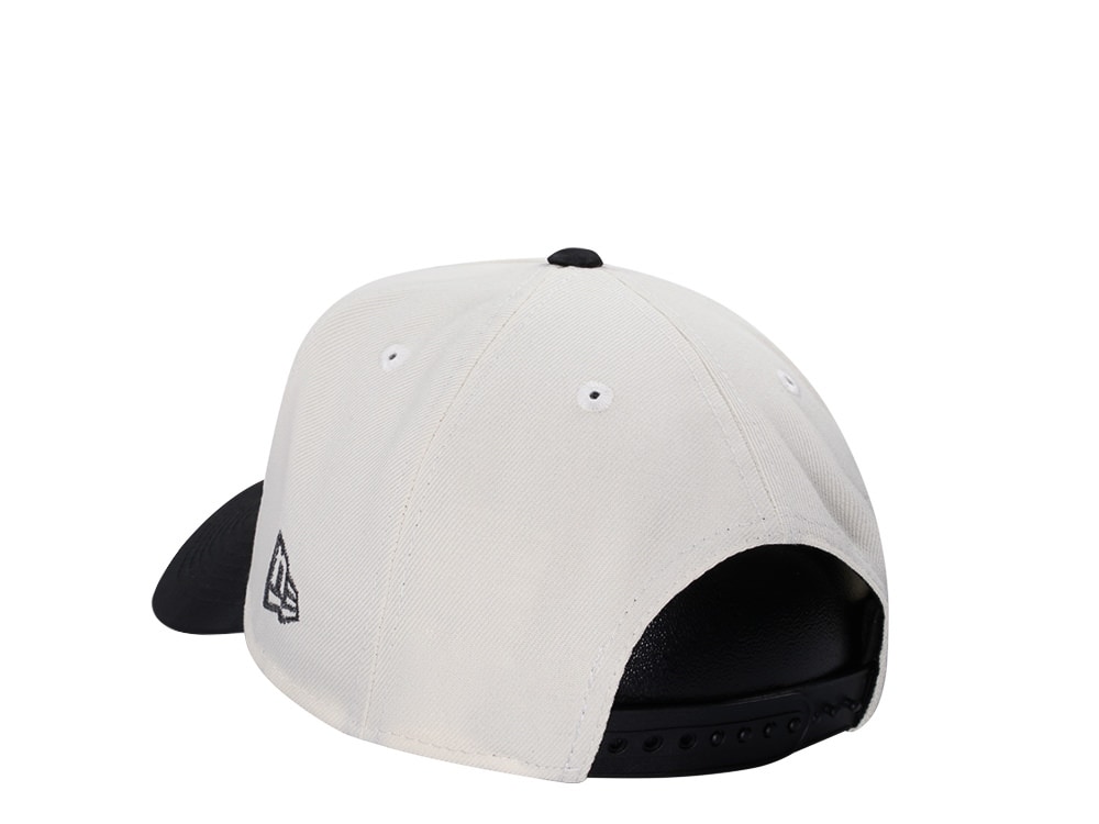 New Era California Angels Gold Chrome Two Tone 9Forty A Frame Snapback Casquette