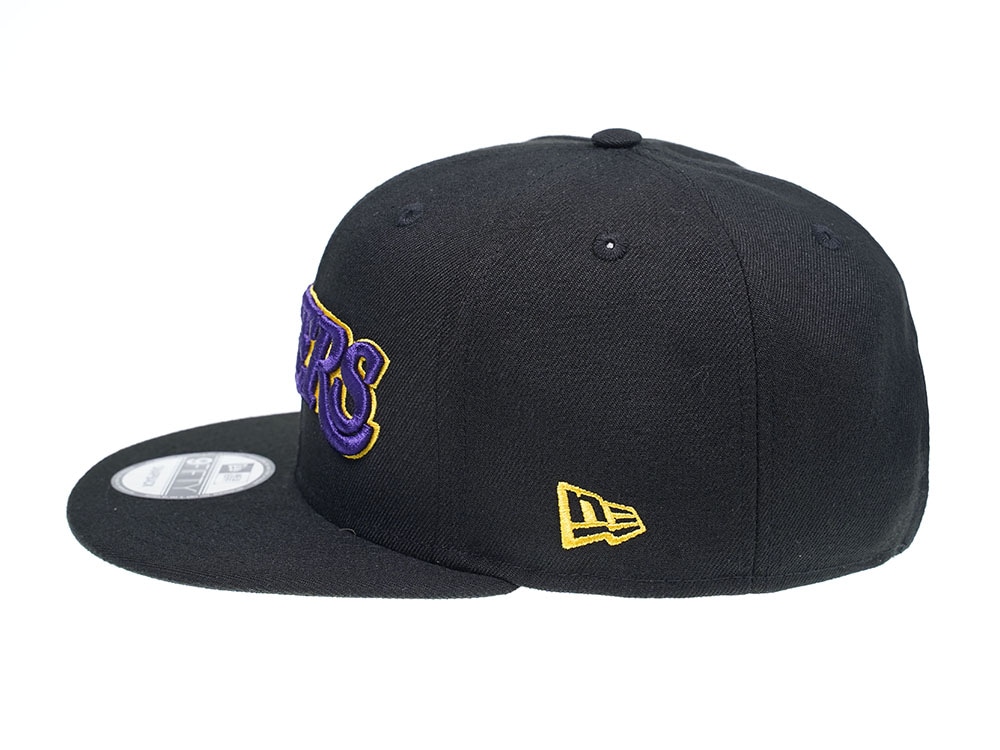 New Era Los Angeles Lakers Black Team Edition 9Fifty Snapback Casquette