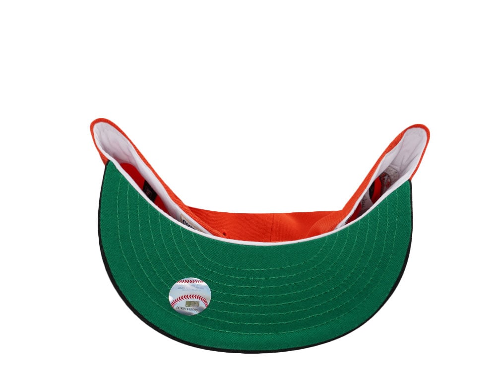 New Era San Francisco Giants Inaugural Season 2000 Orange Two Tone Edition 59Fifty Fitted Casquette