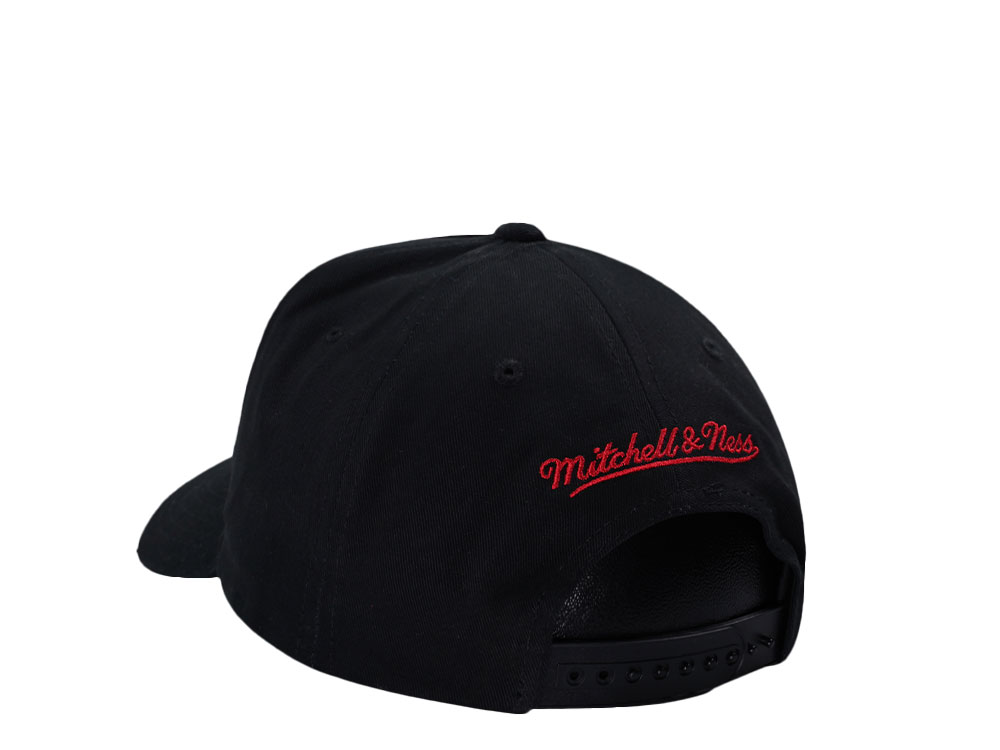 Mitchell & Ness Detroit Red Wings Black Pro Pinch Fit Snapback Casquette