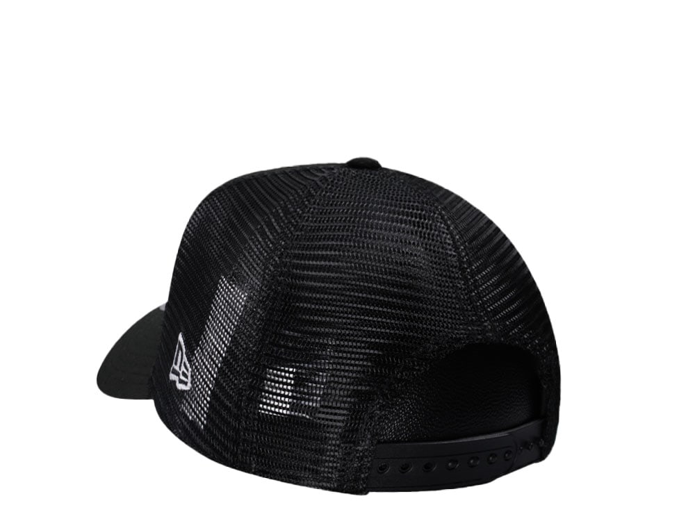 New Era Detroit Tigers Black Trucker Edition 9Forty A Frame Snapback Casquette