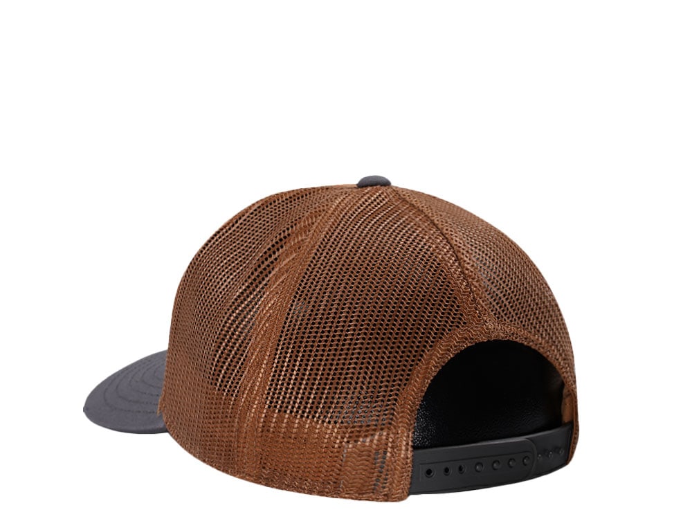 John Deere Mesh Coyote Brown Trucker Snapback Casquette
