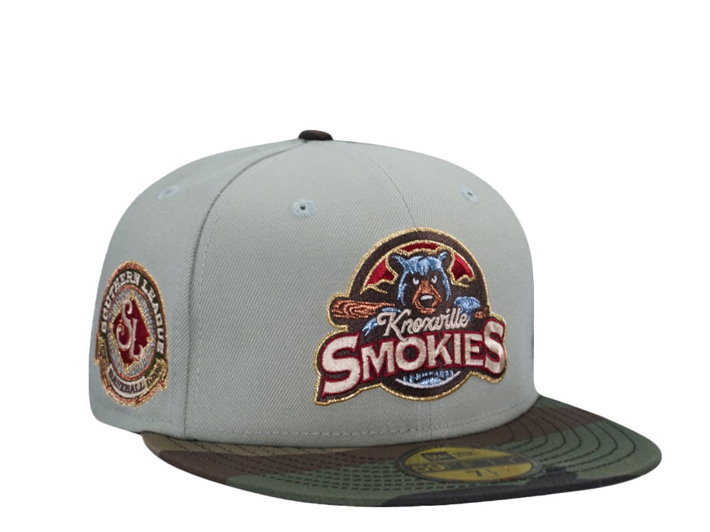 New Era Knoxville Smokies Everest Camo Two Tone Prime Edition 59Fifty Fitted Casquette
