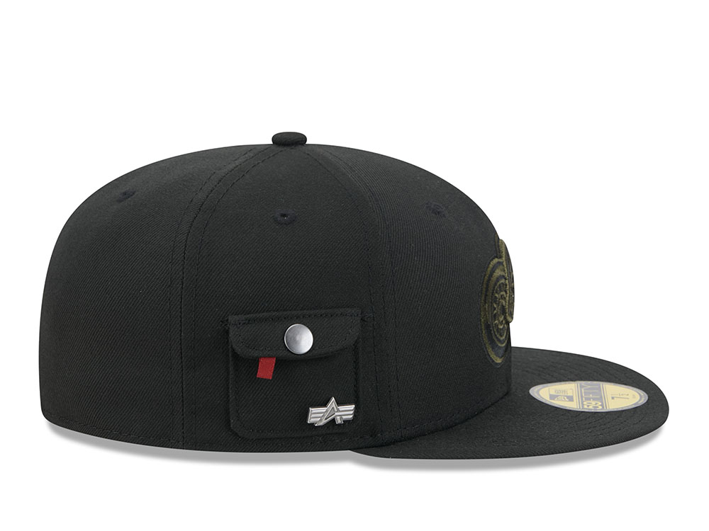 New Era Alpha Industries Detroit Red Wings Navy Prime Edition 59Fifty Fitted Casquette