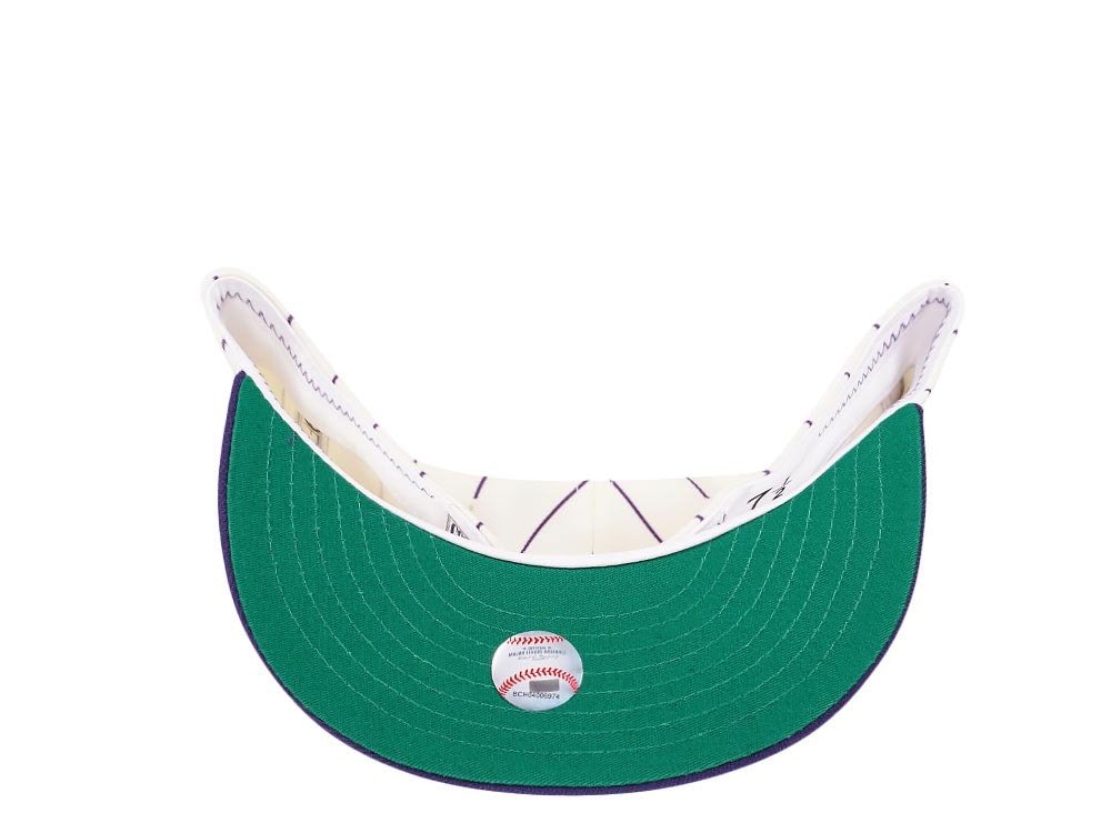New Era Colorado Rockies 10th Anniversary Pinstripe Heroes Elite Edition 59Fifty Fitted Casquette