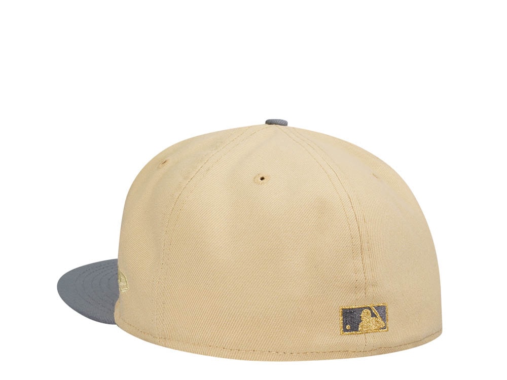 New Era New York Yankees Subway Series 2000 Misty Gold Two Tone Edition 59Fifty Fitted Casquette