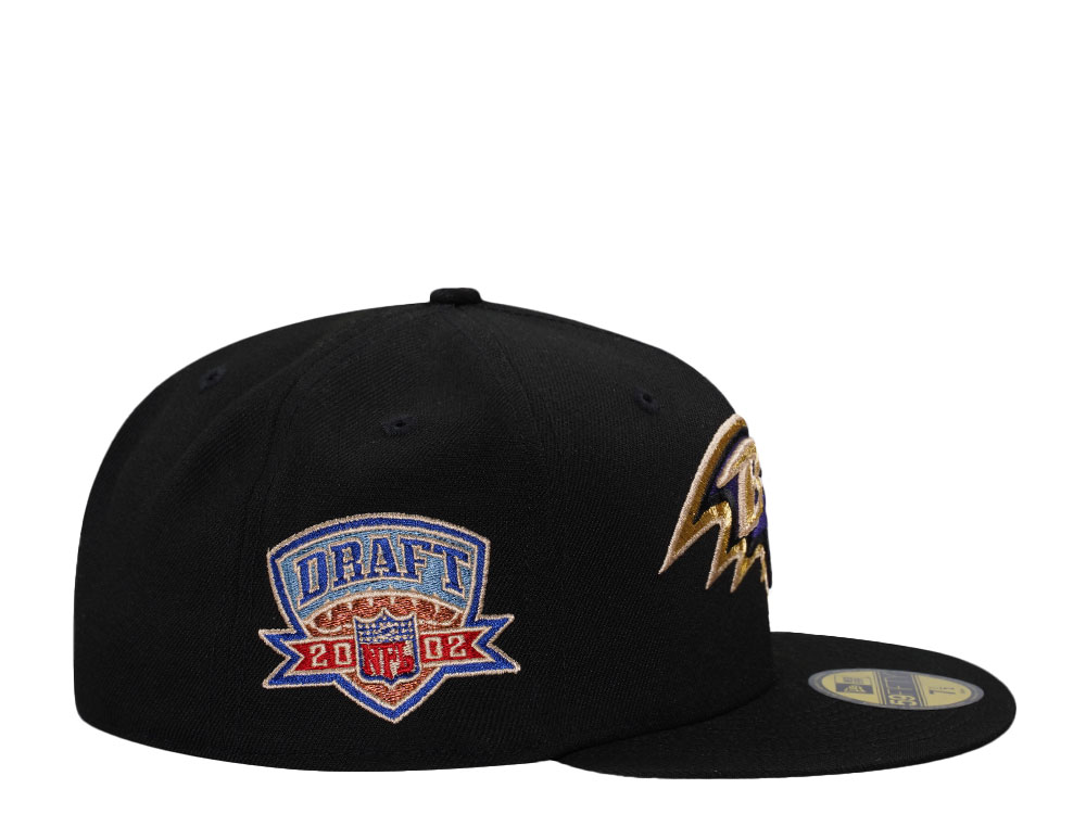 New Era Baltimore Ravens Draft 2002 Legend Edition 59Fifty Fitted Casquette