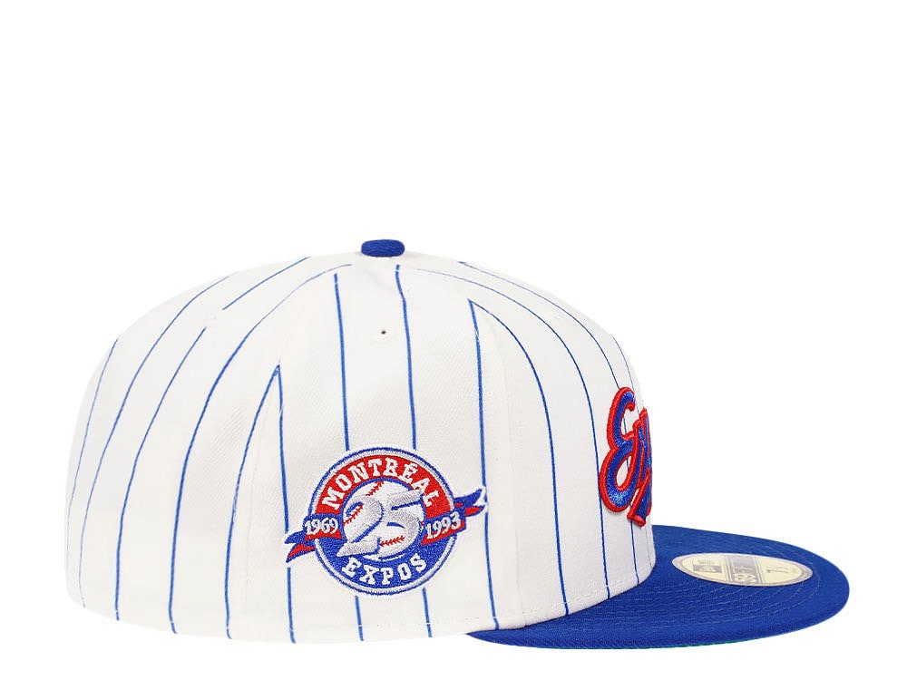 New Era Montreal Expos 25th Anniversary Pinstripe Heroes Elite Edition 59Fifty Fitted Casquette