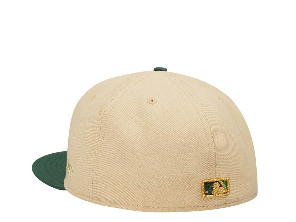 New Era Tampa Bay Rays 25th Anniversary Vegas Gold Two Tone Edition 59Fifty Fitted Casquette