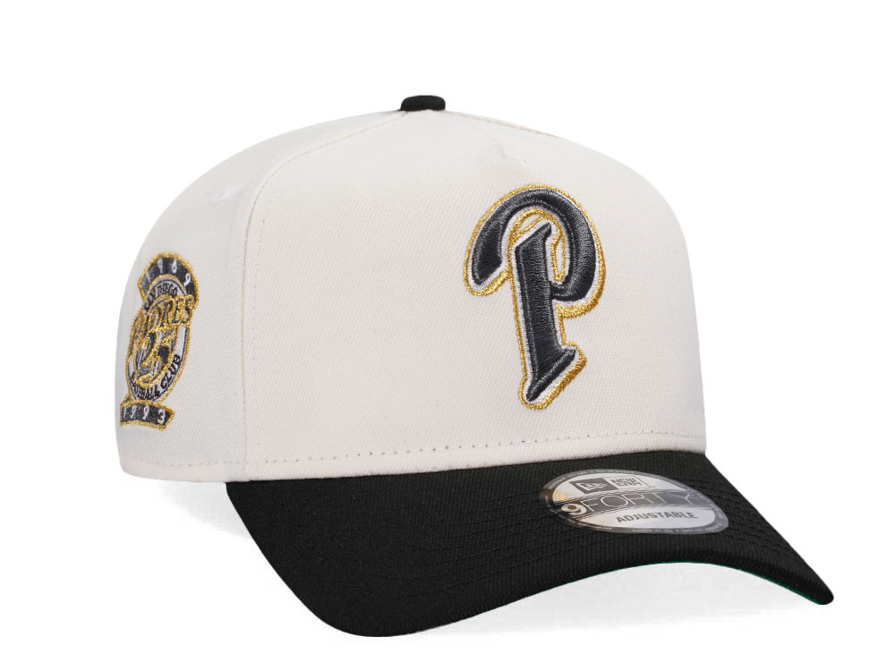 New Era San Diego Padres 25th Anniversary Chrome Two Tone Edition 9Forty A Frame Snapback Casquette